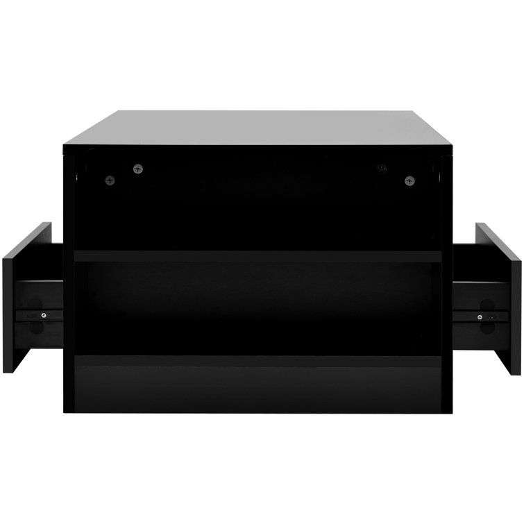 Ebern Designs Audwen Block Coffee Table with Storage Wayfair.co.uk